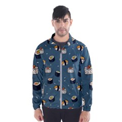 Sushi Pattern Men s Windbreaker