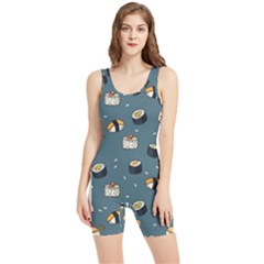 Sushi Pattern Women s Wrestling Singlet