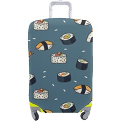 Sushi Pattern Luggage Cover (large) by Jancukart