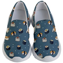 Sushi Pattern Kids Lightweight Slip Ons by Jancukart