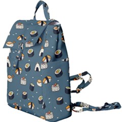 Sushi Pattern Buckle Everyday Backpack