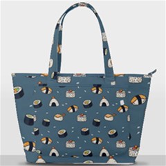 Sushi Pattern Back Pocket Shoulder Bag  by Jancukart