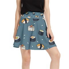 Sushi Pattern Waistband Skirt