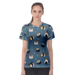 Sushi Pattern Women s Sport Mesh Tee