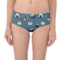 Sushi Pattern Mid-Waist Bikini Bottoms View1