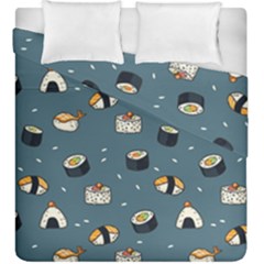 Sushi Pattern Duvet Cover Double Side (king Size)