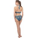 Sushi Pattern Halter Side Cut Swimsuit View2