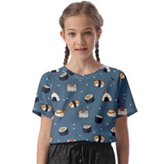 Sushi Pattern Kids  Basic Tee