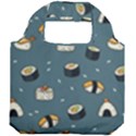 Sushi Pattern Foldable Grocery Recycle Bag View2