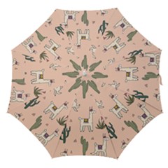 Llamas Pattern Straight Umbrellas