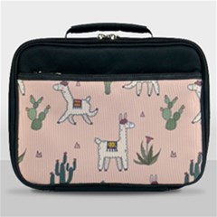 Llamas Pattern Lunch Bag by Jancukart