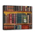 Books Library Bookshelf Bookshop Deluxe Canvas 20  x 16  (Stretched) View1