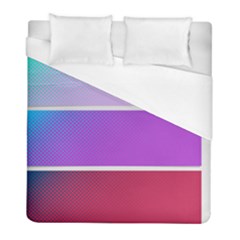 Pattern Banner Set Dot Abstract Duvet Cover (full/ Double Size)