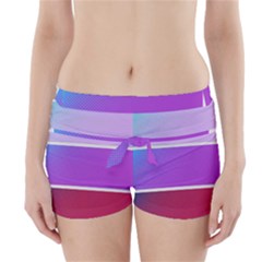 Pattern Banner Set Dot Abstract Boyleg Bikini Wrap Bottoms