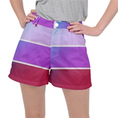 Pattern Banner Set Dot Abstract Ripstop Shorts