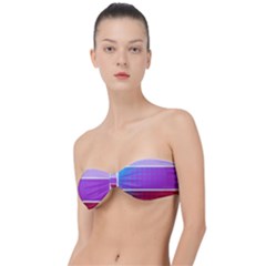 Pattern Banner Set Dot Abstract Classic Bandeau Bikini Top 