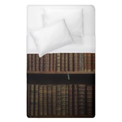 Books Covers Book Case Old Library Duvet Cover (single Size) by Amaryn4rt