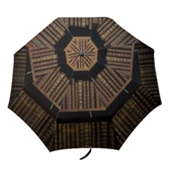 Books Covers Book Case Old Library Folding Umbrellas by Amaryn4rt