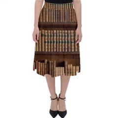 Books Bookcase Old Books Historical Classic Midi Skirt by Amaryn4rt