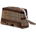 Books Bookcase Old Books Historical Wristlet Pouch Bag (Large) View2