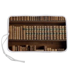 Books Bookcase Old Books Historical Pen Storage Case (m) by Amaryn4rt