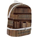 Books Bookcase Old Books Historical Zip Bottom Backpack View2