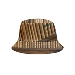 Books Bookcase Old Books Historical Bucket Hat (kids) by Amaryn4rt