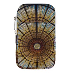 Barcelona Stained Glass Window Waist Pouch (small) by Amaryn4rt