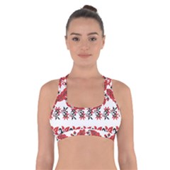 Vectors Ukraine Scheme Pattern Kit Cross Back Sports Bra by Amaryn4rt