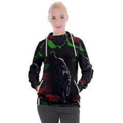 Nature Night Foliage Mountains Women s Hooded Pullover by Amaryn4rt