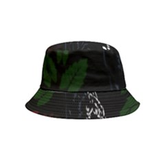 Nature Night Foliage Mountains Bucket Hat (kids) by Amaryn4rt