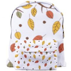 Autumn Isolated Blade Branch Giant Full Print Backpack by Amaryn4rt