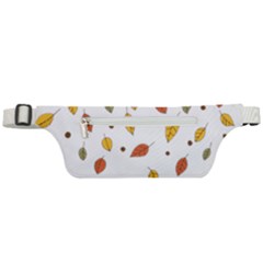 Autumn Isolated Blade Branch Active Waist Bag by Amaryn4rt