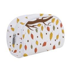 Autumn Isolated Blade Branch Make Up Case (small) by Amaryn4rt