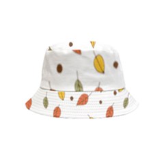 Autumn Isolated Blade Branch Bucket Hat (kids) by Amaryn4rt