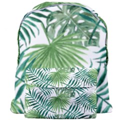 Leaves Background Wallpaper Pattern Giant Full Print Backpack by Amaryn4rt