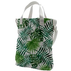 Leaves Background Wallpaper Pattern Canvas Messenger Bag by Amaryn4rt