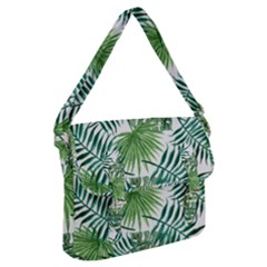 Leaves Background Wallpaper Pattern Buckle Messenger Bag by Amaryn4rt