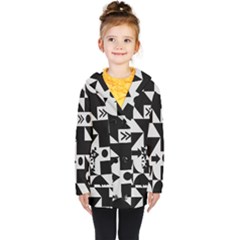 Abstract Art Artistic Artwork Kids  Double Breasted Button Coat by Amaryn4rt