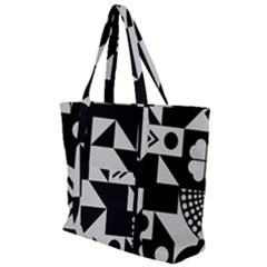 Abstract Art Artistic Artwork Zip Up Canvas Bag by Amaryn4rt