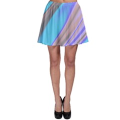 Wave Abstract Texture Design Skater Skirt by Amaryn4rt