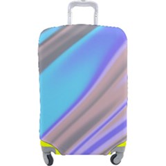 Wave Abstract Texture Design Luggage Cover (large) by Amaryn4rt