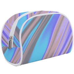 Wave Abstract Texture Design Make Up Case (large) by Amaryn4rt