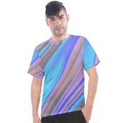 Wave Abstract Texture Design Men s Sport Top by Amaryn4rt