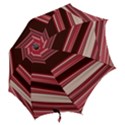 Wave Texture Design Pattern Art Hook Handle Umbrellas (Small) View2