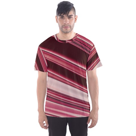 Wave Texture Design Pattern Art Men s Sport Mesh Tee by Amaryn4rt