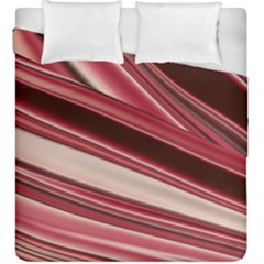 Wave Texture Design Pattern Art Duvet Cover Double Side (king Size) by Amaryn4rt