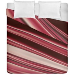 Wave Texture Design Pattern Art Duvet Cover Double Side (california King Size) by Amaryn4rt