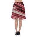 Wave Texture Design Pattern Art Chiffon Wrap Front Skirt View2