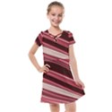 Wave Texture Design Pattern Art Kids  Cross Web Dress View1